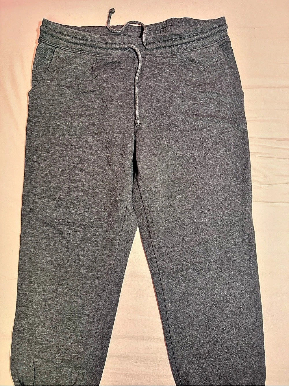 H&M Jogger Pants in Gray Size Large